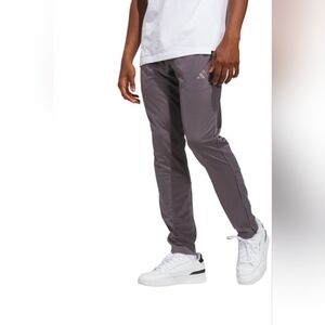 Adidas Men's Gray Tricot Slim Joggers, Size XL